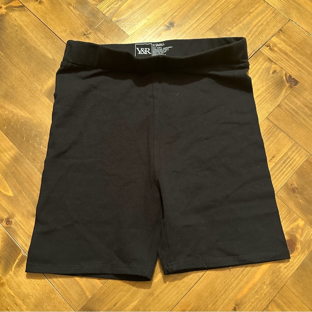 NWOT Young & Reckless Black Bike Shorts - Women’s XS